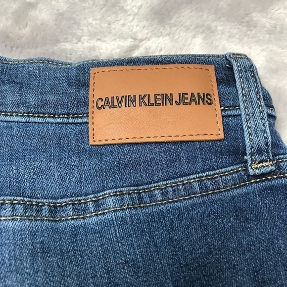 Calvin Klein Stretch Bermuda Jean Shorts Repreve 4 - Picture 4 of 13
